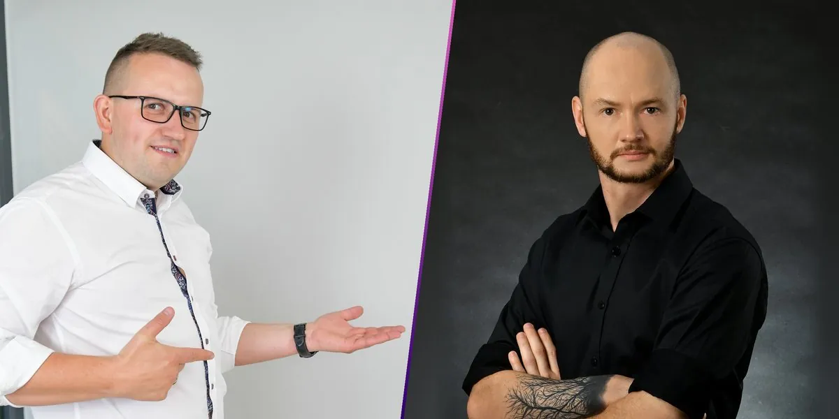 Adam Czop, prezes Proadax, i Jarosław Piszczek, założyciel Do It Studio