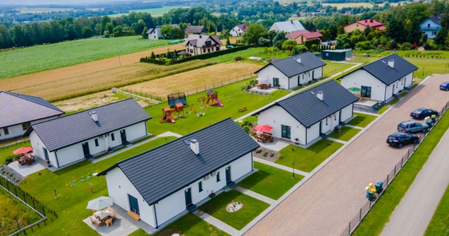 zdjęcia robione dronem