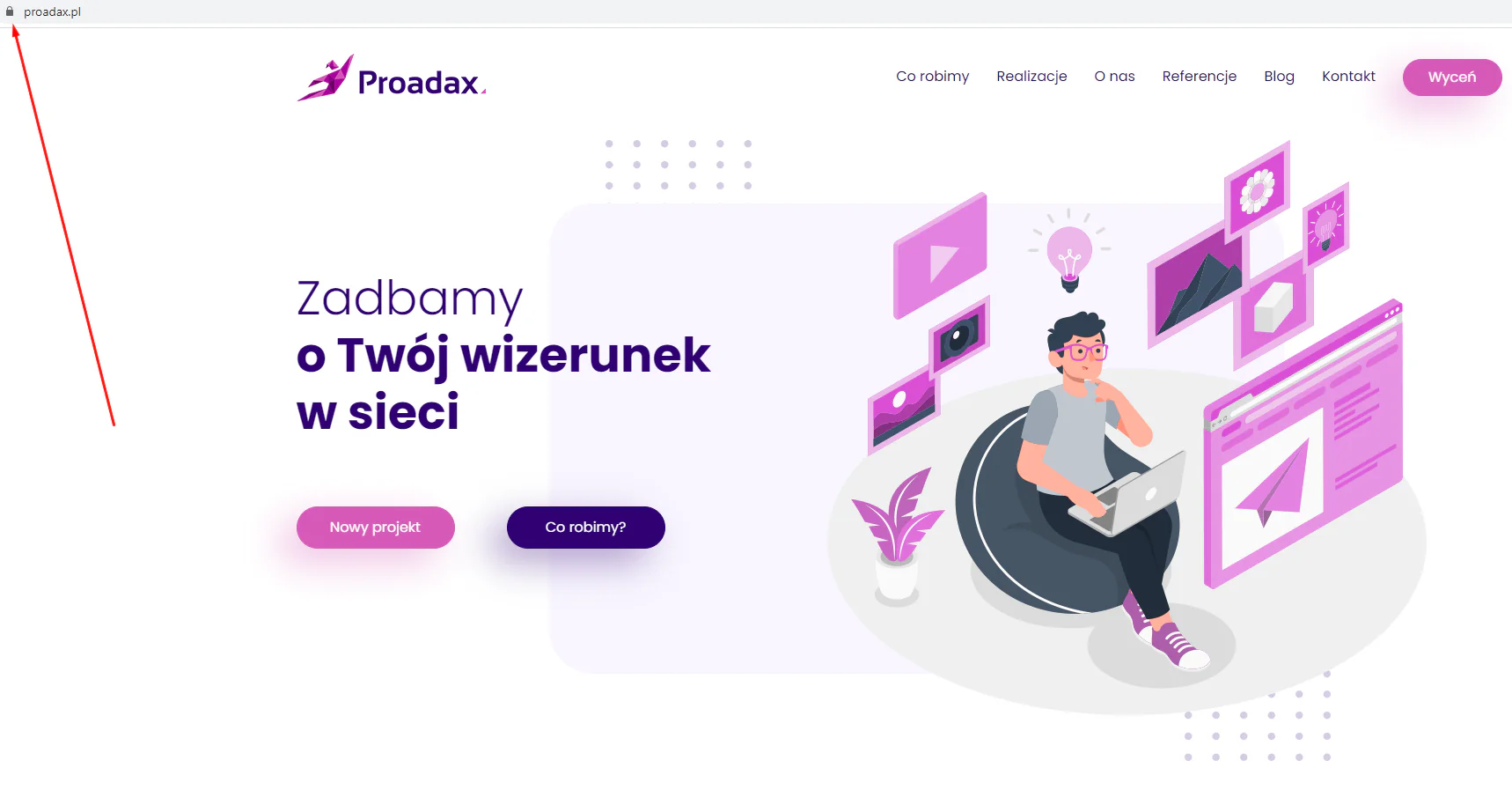 proadax - certyfikat SSL
