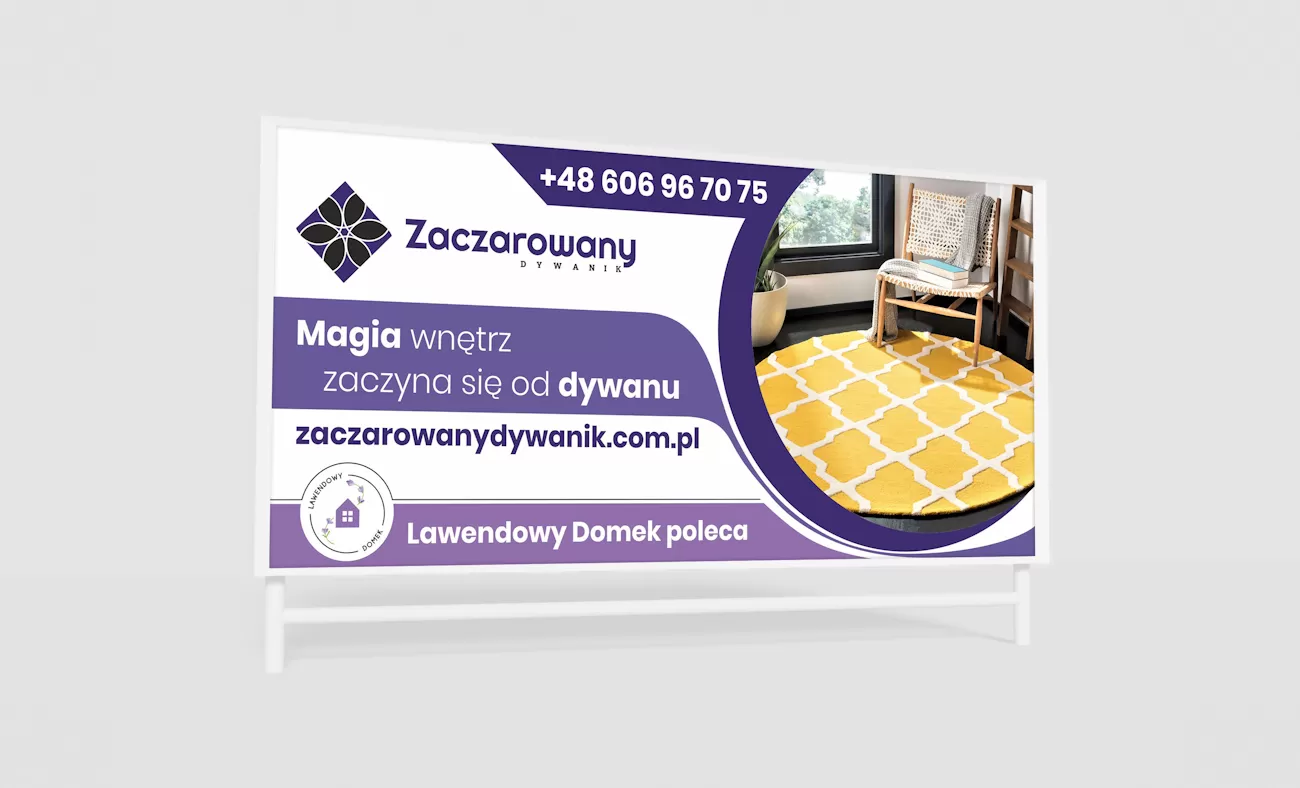 banery reklamowe zator, baner zator, projekt baneru reklamowego