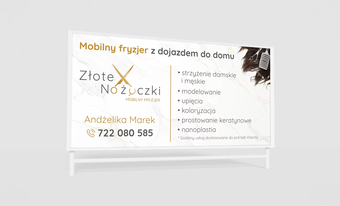 banery reklamowe zator, baner zator, projekt baneru reklamowego
