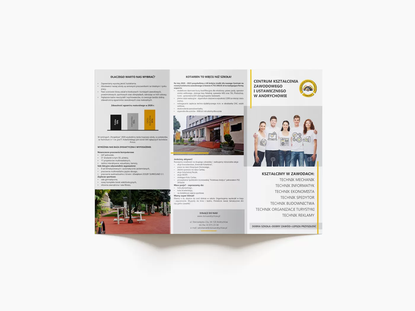 ulotki zator, materiały reklamowe zator, projekt ulotek