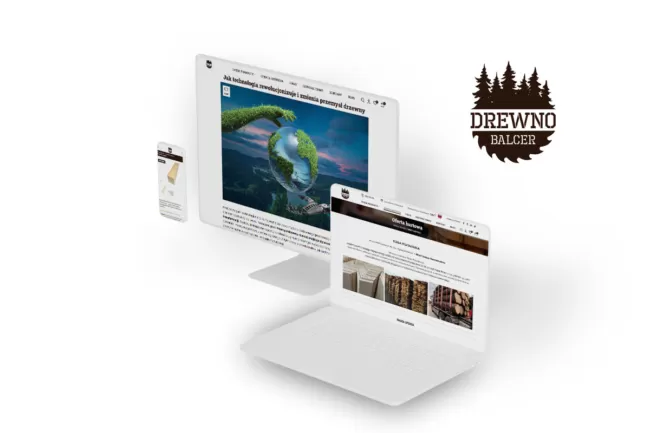 Drewno Balcer - realizacja sklepu online