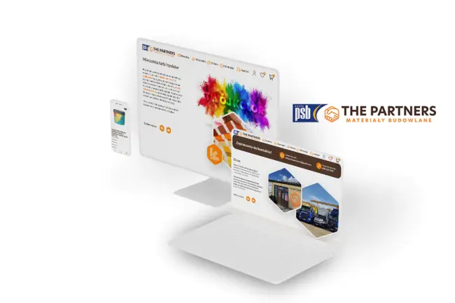 Stworzenie sklepu internetowego dla The Partners